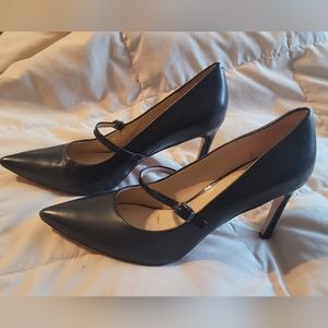 Black Via Spiga Mary Janes 8.5